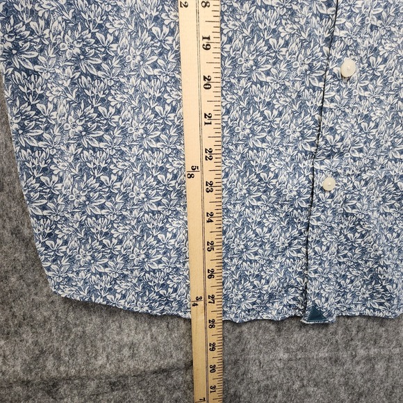 Lot of 2 UNTUCKit Norkeliunas Shirts Mens L Slim Fit Floral Button Short Sleeve - Picture 12 of 14